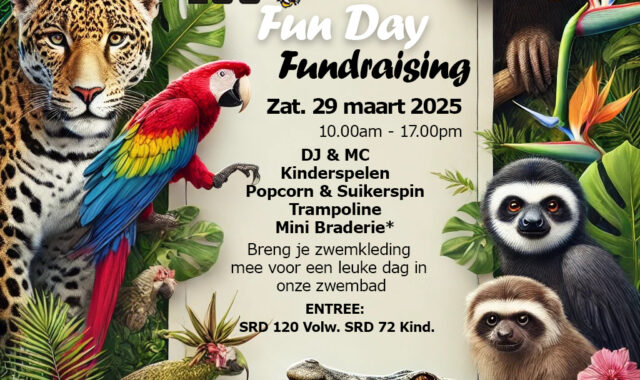 Flyer paramaribo Zoo Fun Day